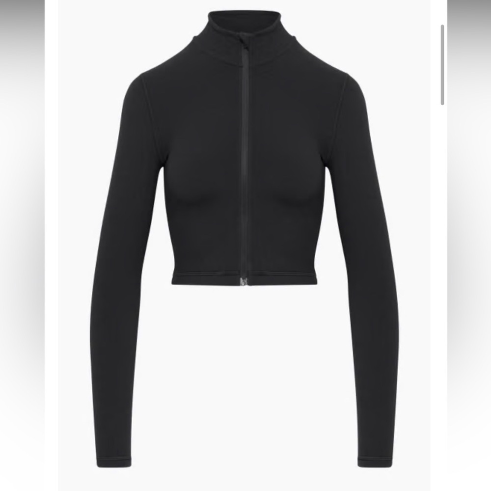 TNA Limit Zip-Up Long-Sleeve Shirt/Jacket, Black, 2XL. - Picture 2 of 12